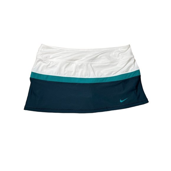 Nike Skirts Nike Dri Fit Tennis Skirt Womens Extra Large Teal White